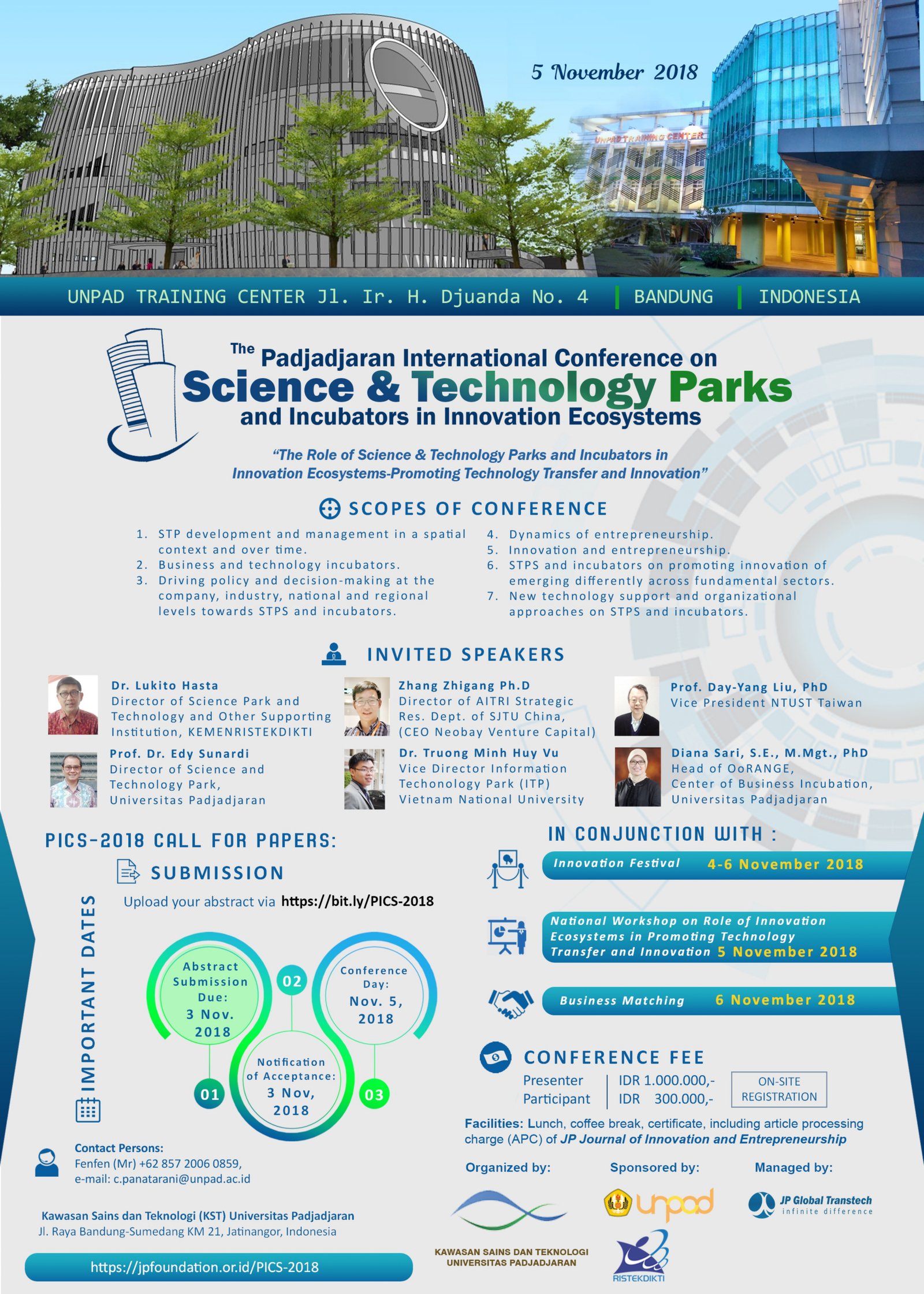 PICS 2018 - Powder Instrumentation and Characterization Symposium event poster featuring powder technology research and innovation